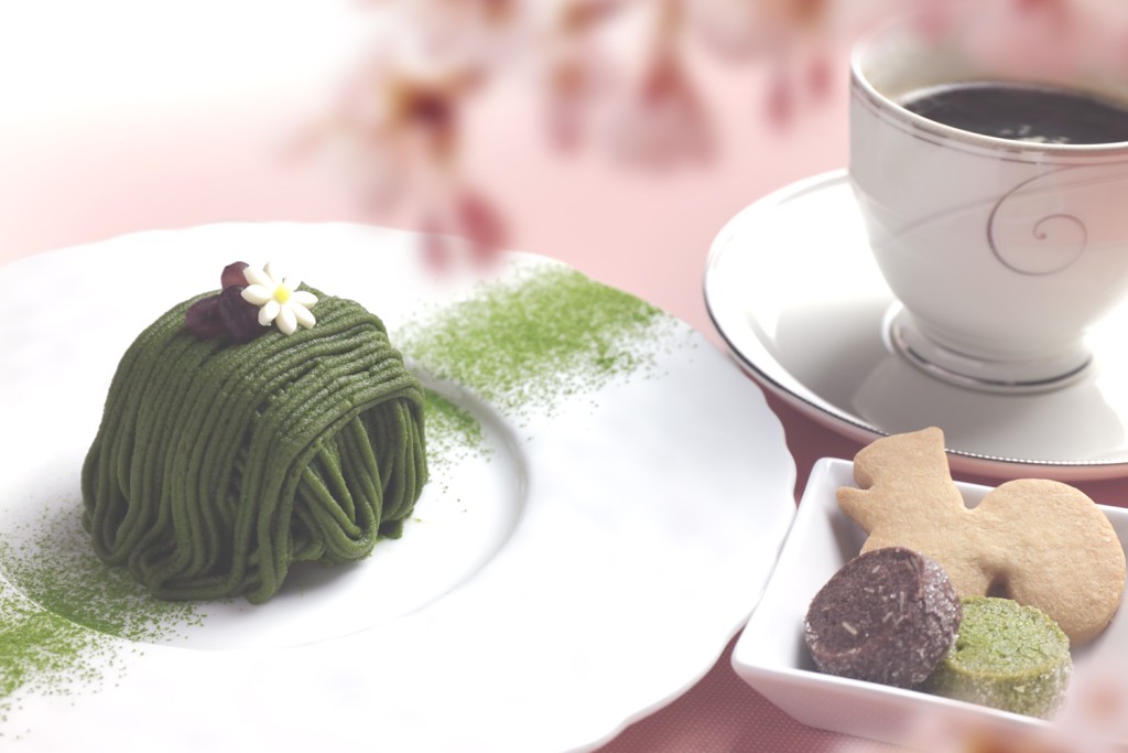 【春限定】抹茶モンブラン & エゾリスクッキーセット