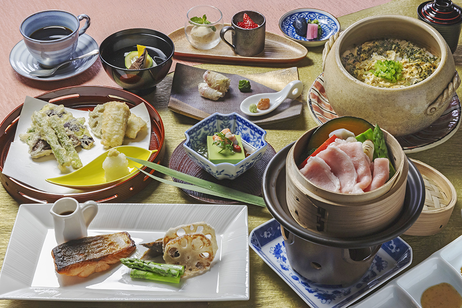 〈5月・6月〉八窓庵プリフィックスコース