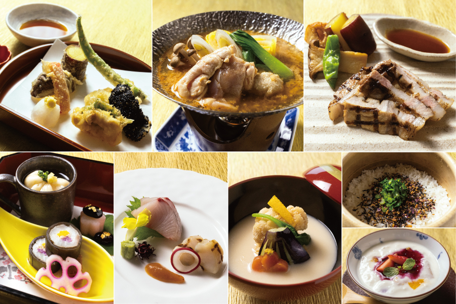 〈1月・2月〉八窓庵プリフィックスコース