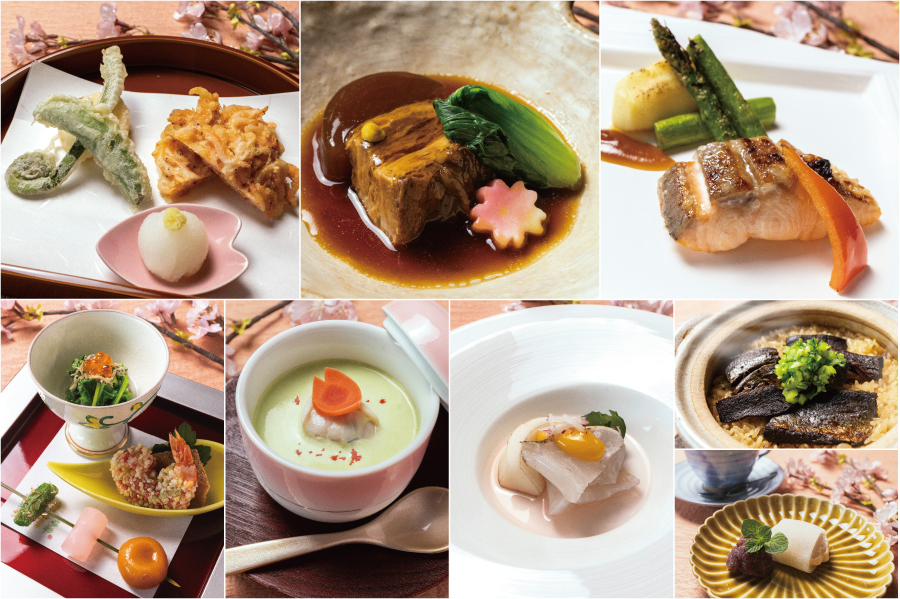 〈3月・4月〉八窓庵プリフィックスコース