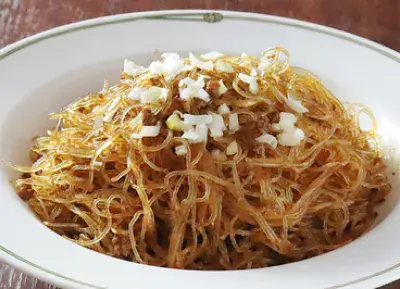 牛挽き肉と春雨の煮込み