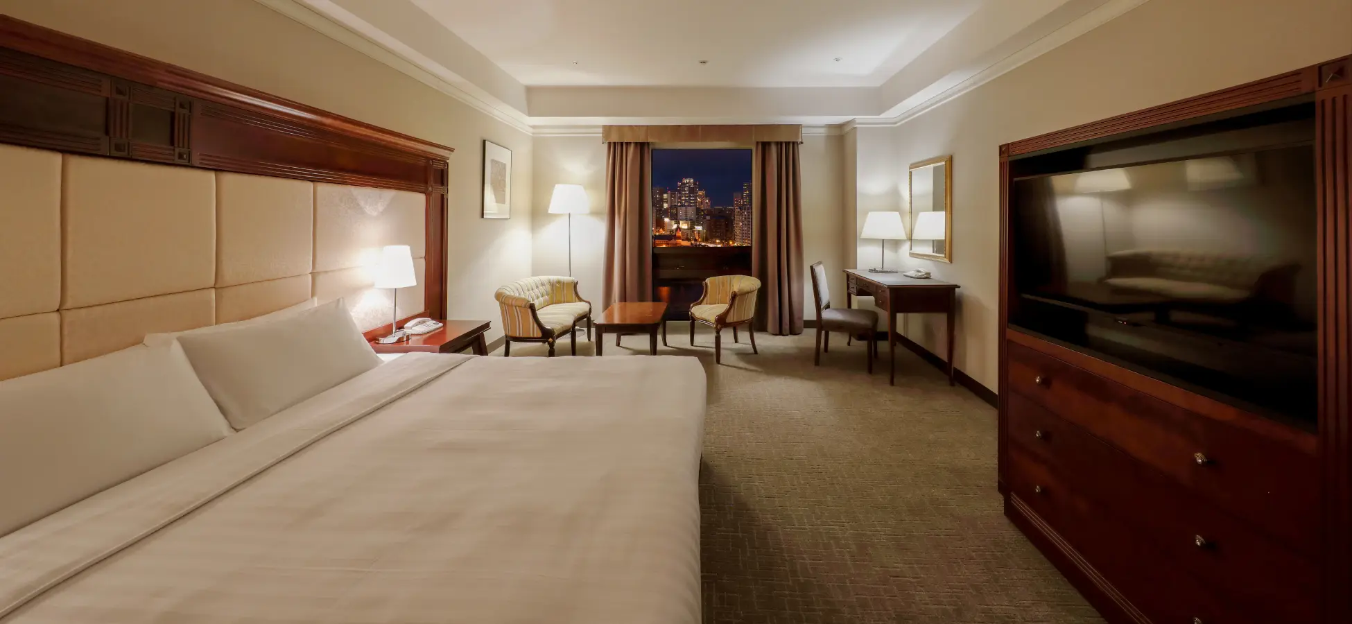 デラックスダブル｜客室｜【公式】プレミアホテル-TSUBAKI-札幌 ｜札幌