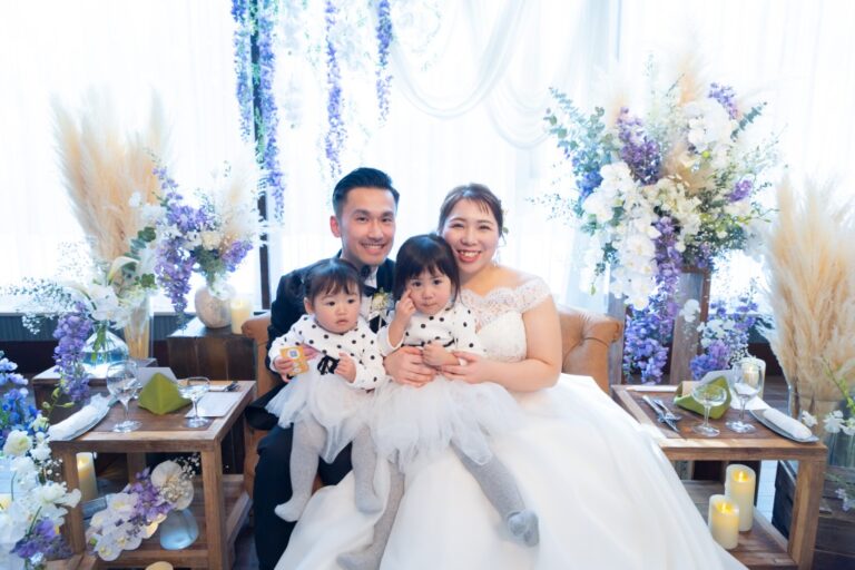 あたたかなファミリーウエディング