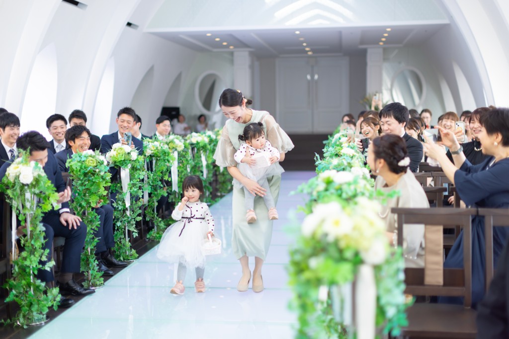 あたたかなファミリーウエディング