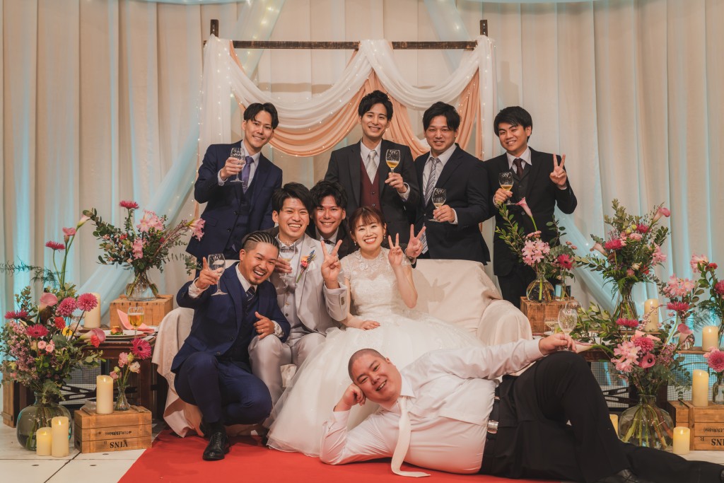 沢山の笑顔が溢れる！賑やかで楽しいWedding♥