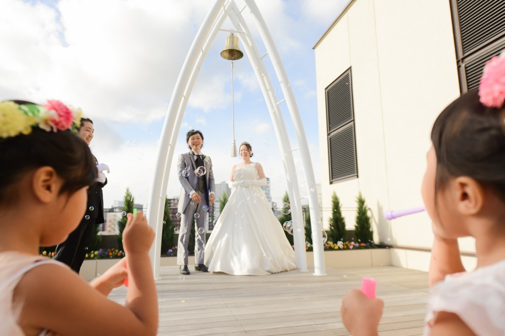 笑顔が溢れる”ハワイアン”ウェディング