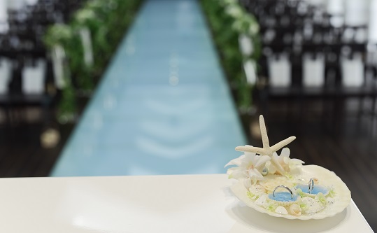 笑顔が溢れる”ハワイアン”ウェディング