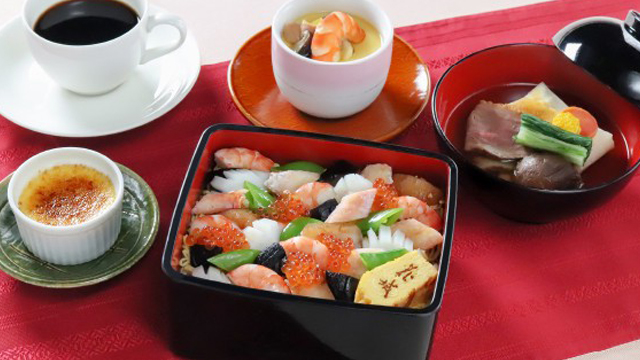 【2024年2月8日(木)】「エフエムおびひろ(JAGA)」にて花城の「ひな祭り二段重」、「春の彩りばらちらし膳」が紹介されました