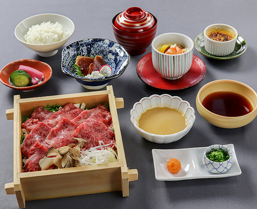 白老牛 蒸ししゃぶ膳