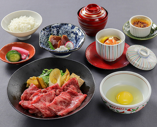 白老牛 すき煮膳