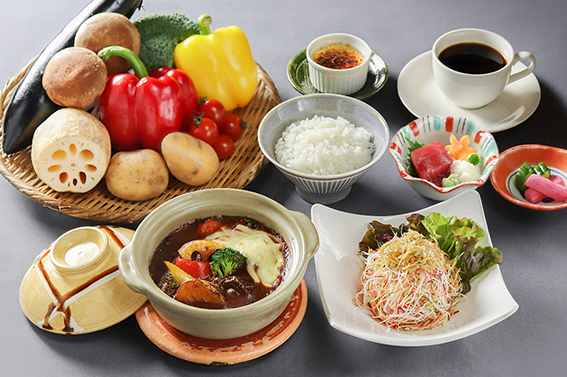 【期間限定】花城風 牛ほほ肉赤味噌シチュー膳