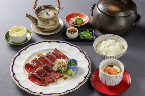 【期間限定】初鰹漬けひつまぶし膳